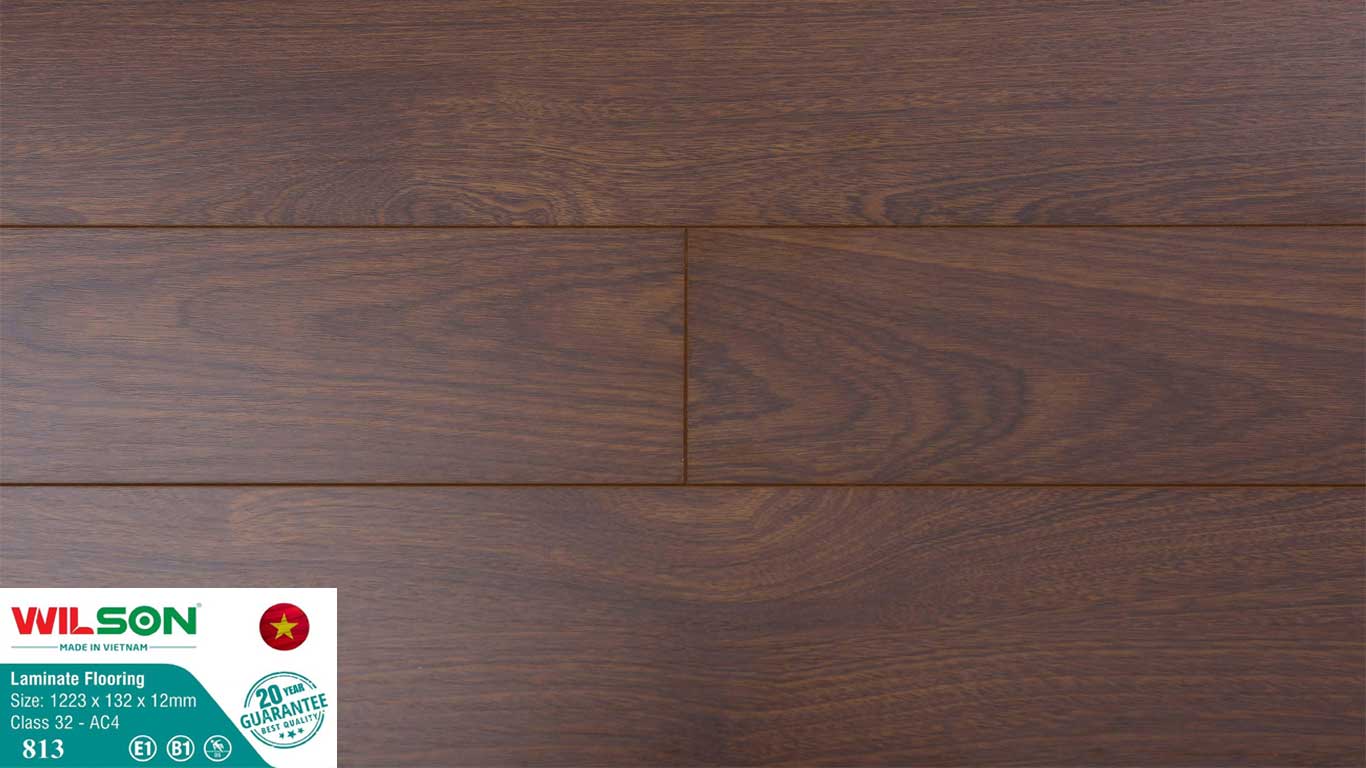 Sàn gỗ Wilson 813 dày 12mm giá 225k/m2
