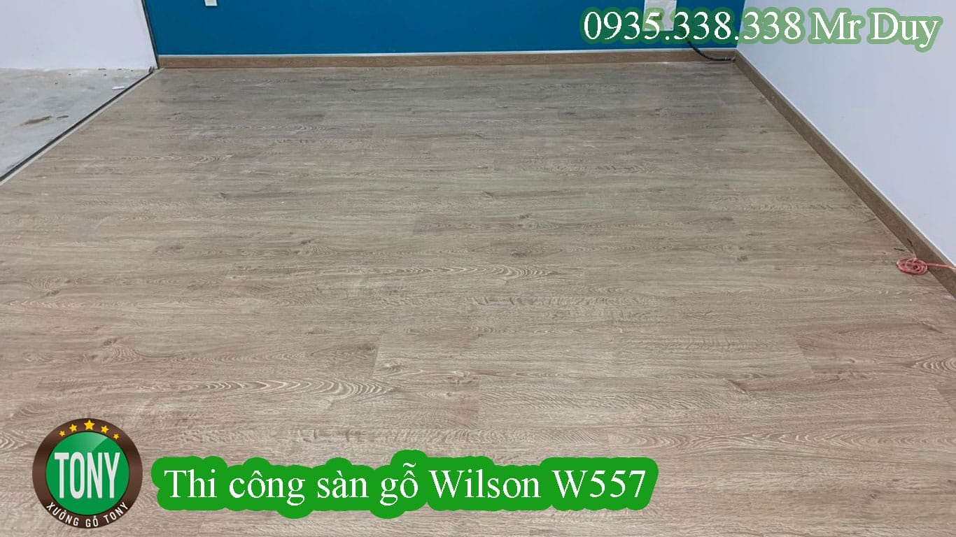 Thi cong san go Wilson W557 hinh3