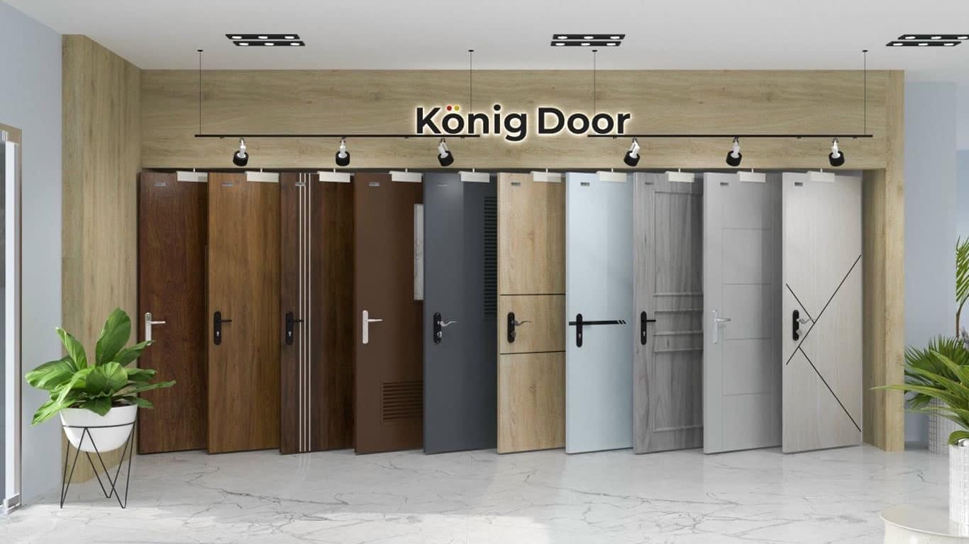 Các mẫu cửa gỗ nhựa composite Konig