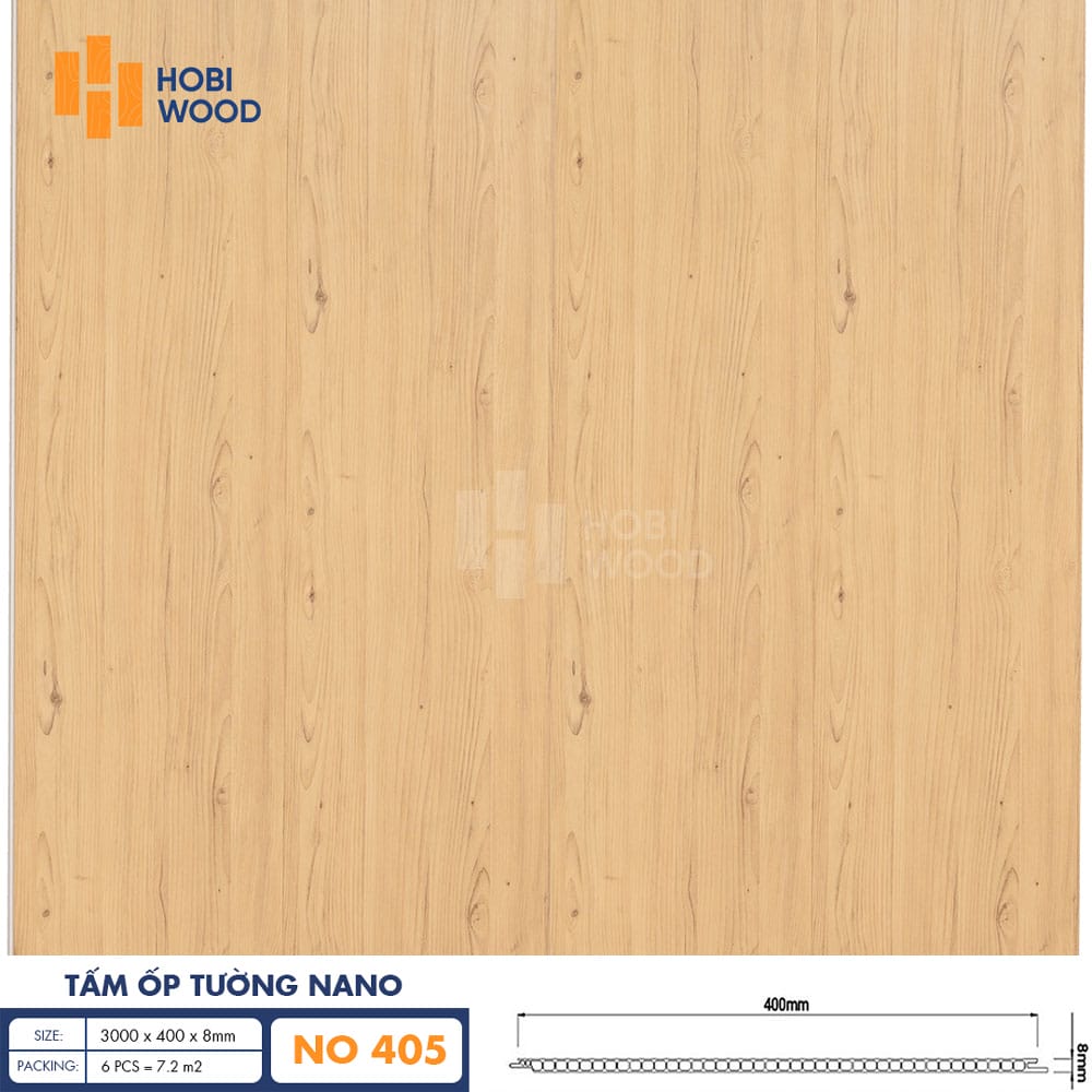 Tấm Nhựa Ốp Tường Hobiwood NO-405